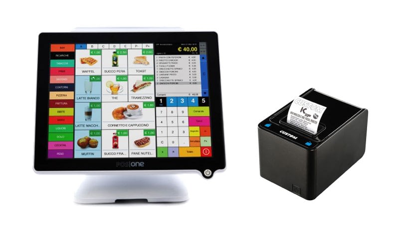 Custom-pos-one-6000-stampante-fiscale-k3